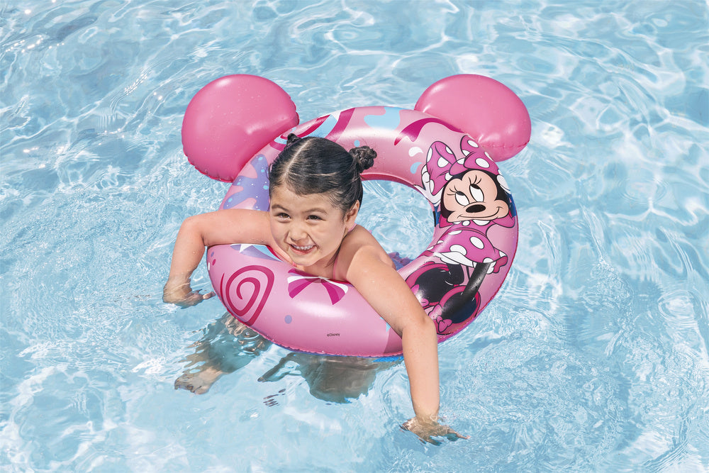Prsten za plivanje s ušima Minnie Mouse 74 cm x 76 cm Bestway 9102N