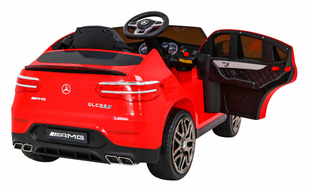 Licencirani auto na akumultor Mercedes Benz GLC63S 4x4- crvena