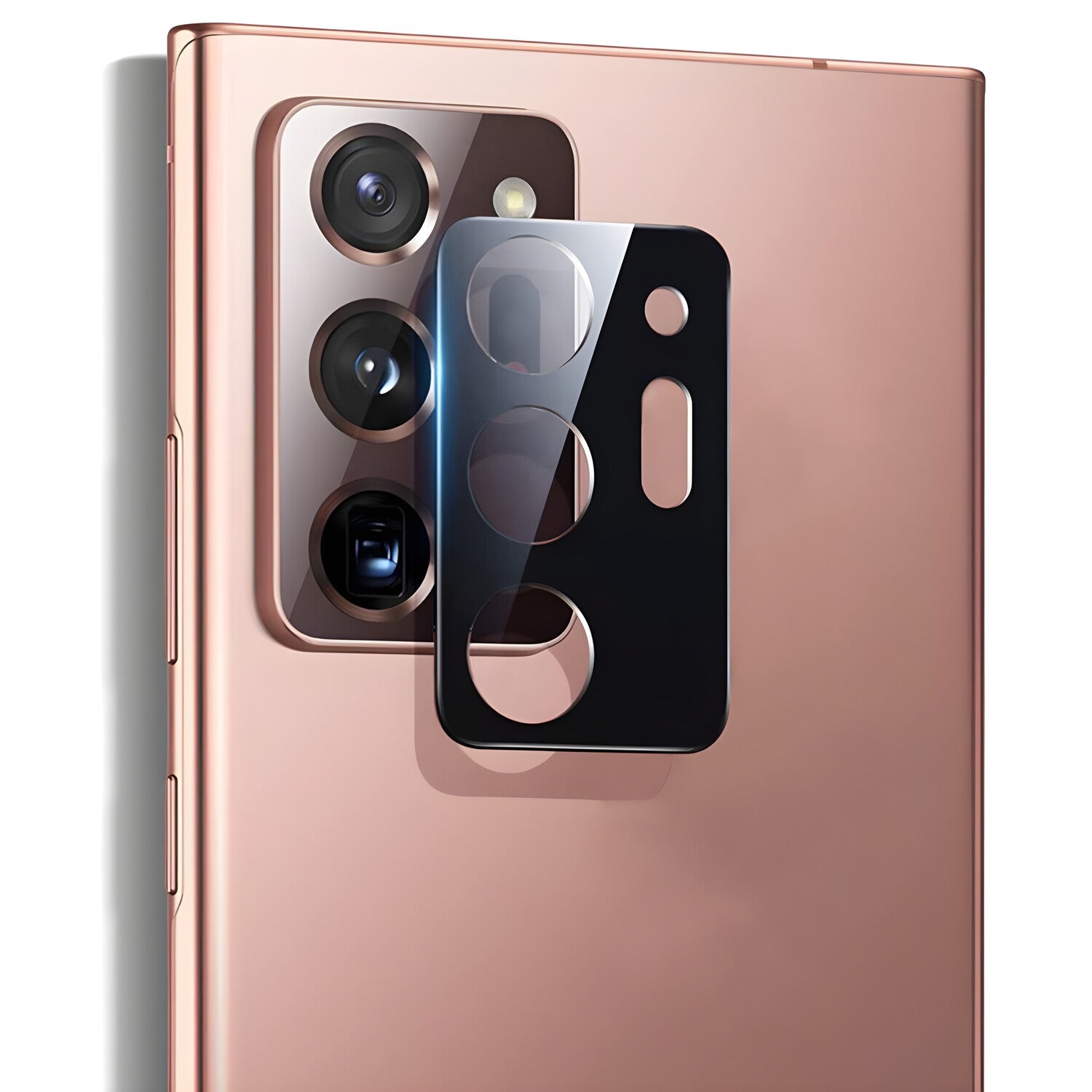 Techsuit zaštitno staklo za kameru za Oppo Reno12/Reno12 Pro - Crna KP33106