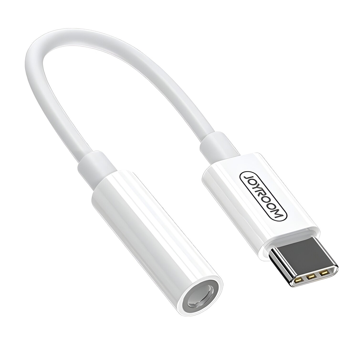 Joyroom adapter 3,5 mm Mini Jack (ženski) - USB Type-C (muški) - Bijela KP32932
