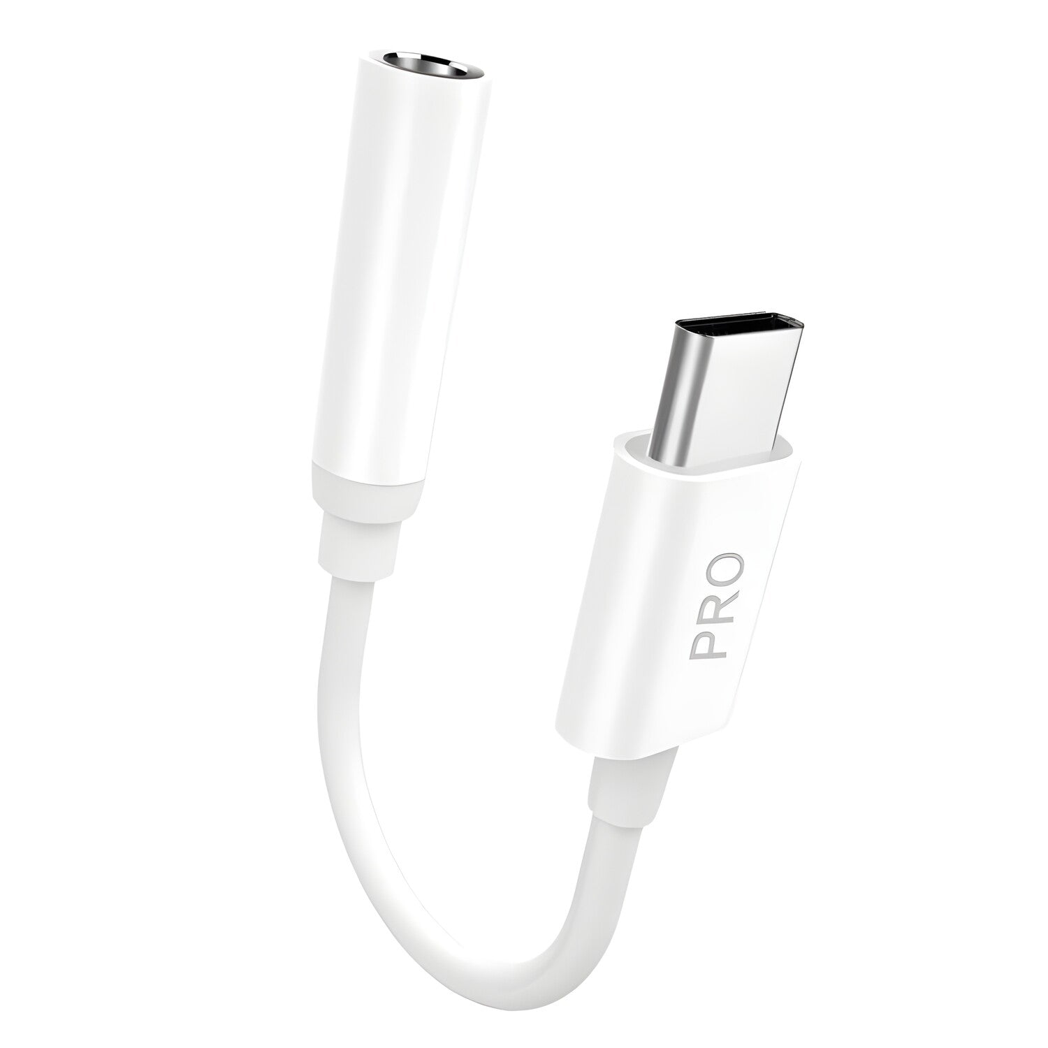 Dudao audio adapter s USB Type-C na 3,5 mm Mini Jack - Bijela KP32933