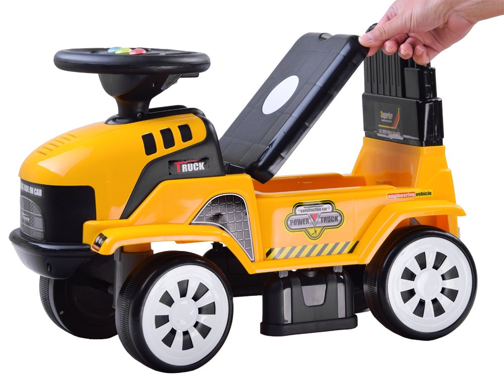 Guralica traktor s prikolicom – žuti
