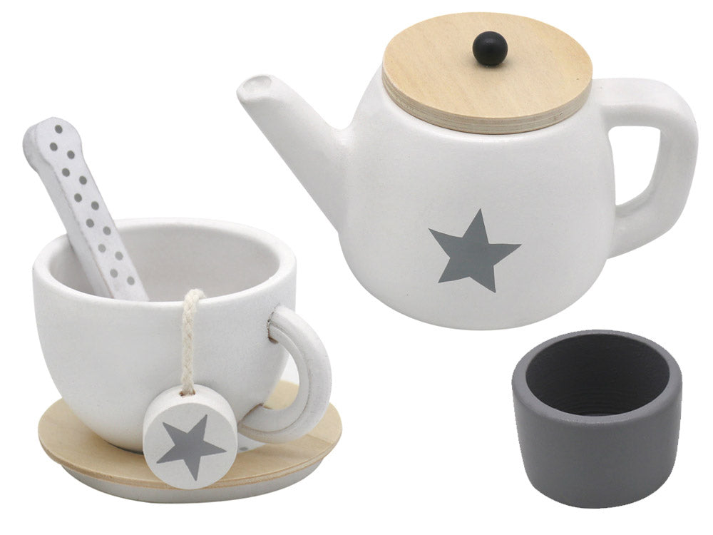 Dječji drveni set za čaj