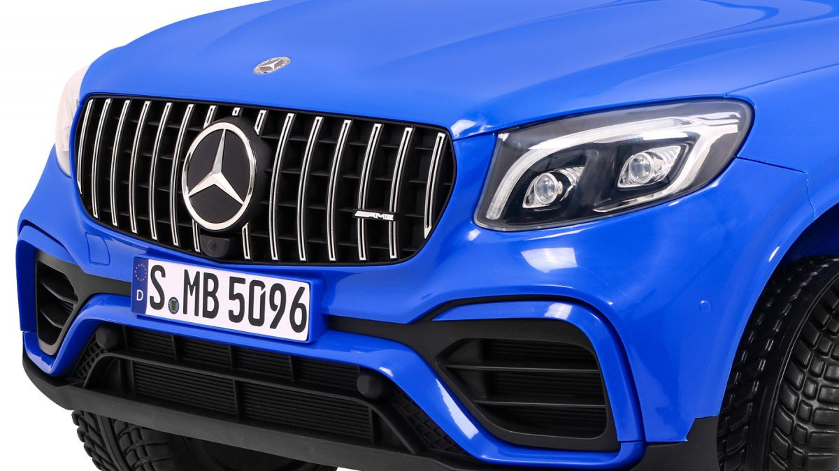 Licencirani auto na akumulator Mercedes GLC 63S - dvosjed - plavi