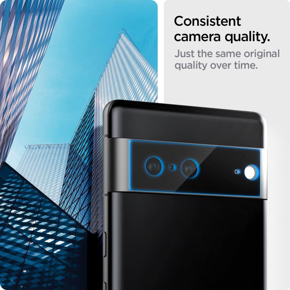 Spigen - Glas.tR EZ Fit Optik.TR staklo za kameru (2 kom) - Google Pixel 7 - crno