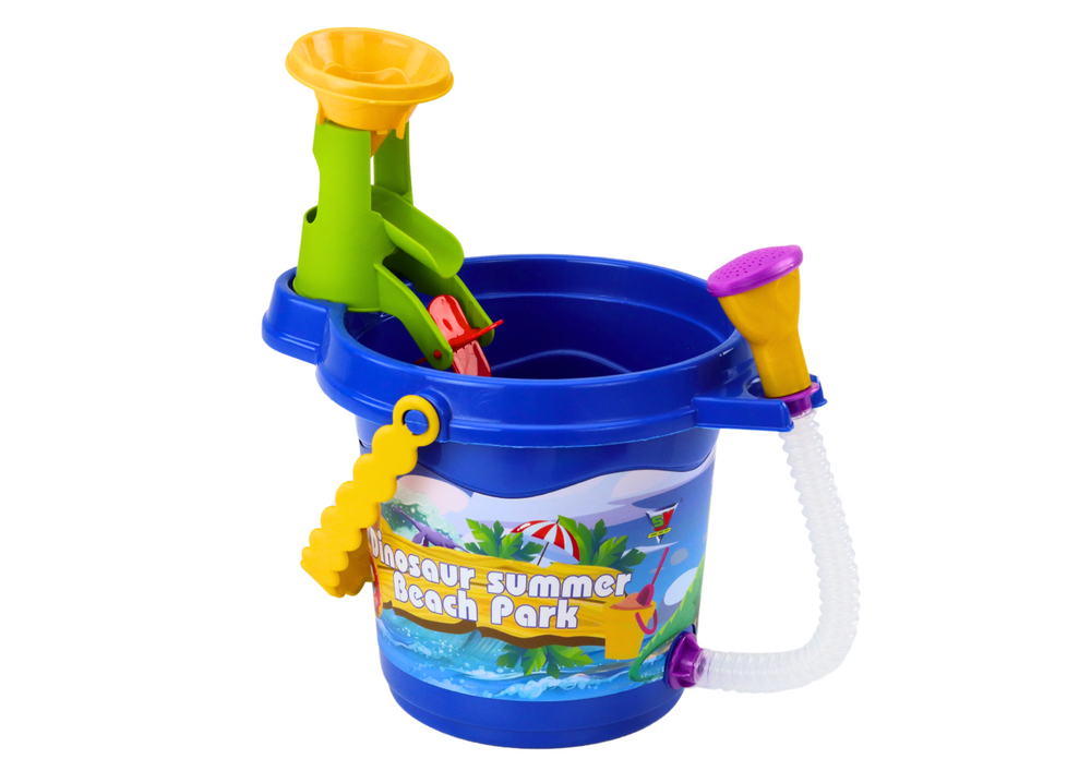 Set kanti za pijesak s tušem, lopaticom, grabljama, kalupima, dinosaurima