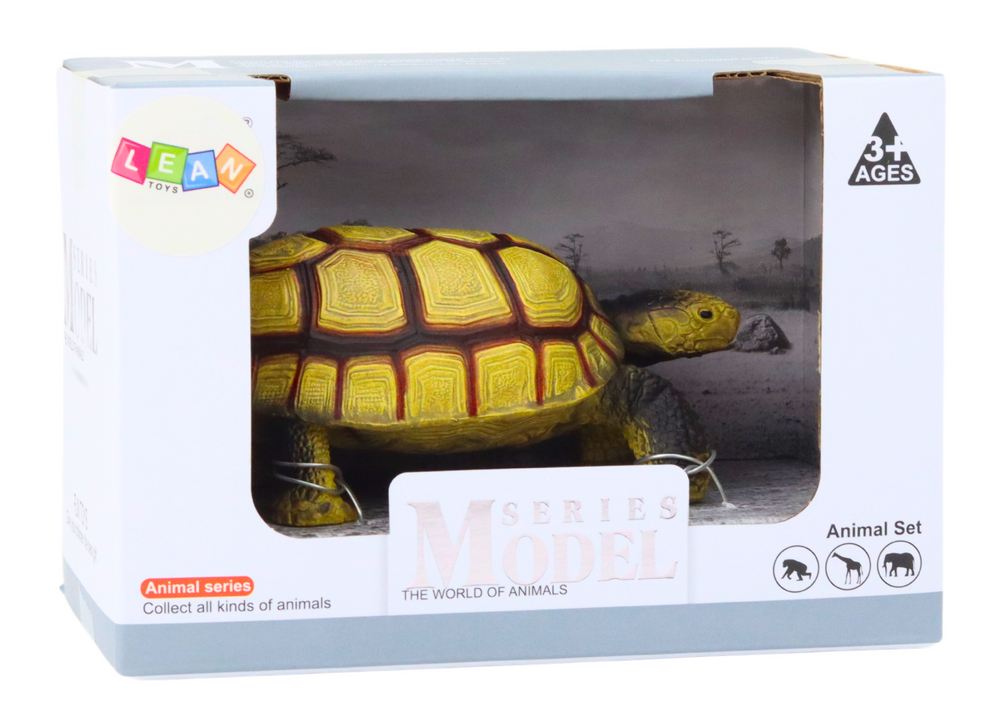 Kolekcionarska figurica kornjača reptil - Bež/smeđa D