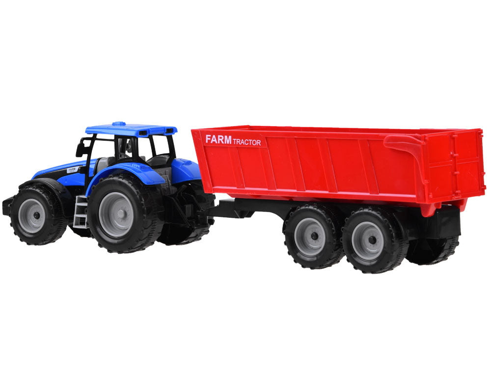 Farmer traktor s prikolicom