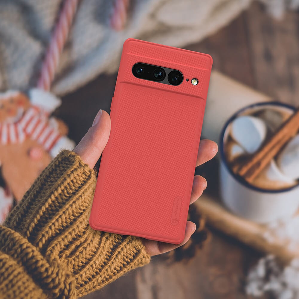 Nillkin - Super Frosted Shield Pro - Google Pixel 7 Pro - crvena