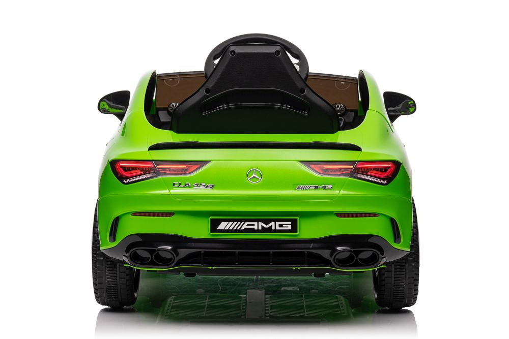 Licencirani auto na akumulator Mercedes CLA 45s AMG 4×4 – zeleni