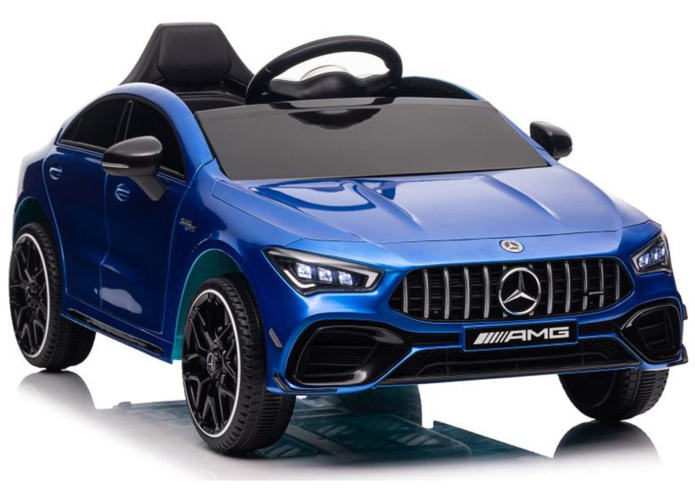 Licencirani auto na akumulator Mercedes CLA 45s AMG 4×4 – plavii/lakirani