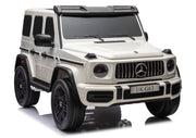 Licencirani auto na akumulator Mercedes G63 XXL 24V 4x4 - DVOSJED - bijeli