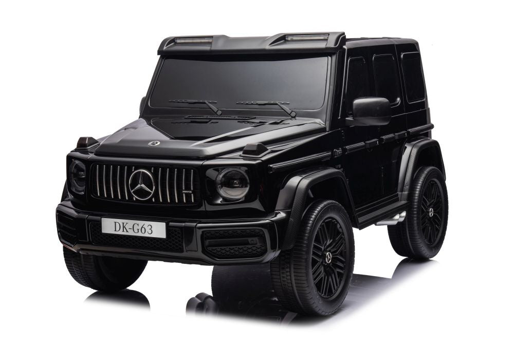 Licencirani auto na akumulator Mercedes G63 XXL 24V 4x4 - DVOSJED - crni