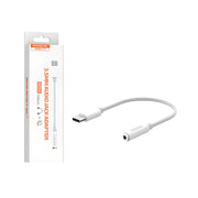 Adapter audio jack 3.5mm na USB C - Bijela KP26288