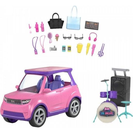 Barbie Big City Big Dreams Big City, Big Dreams Transforming Vehicle Playset Automobili za lutke