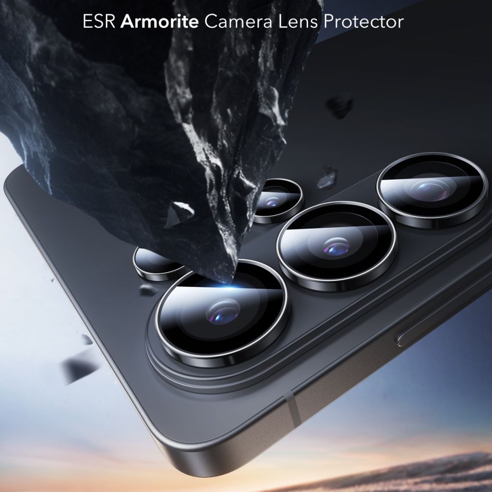 Zaštita za kameru za Samsung Galaxy S26 Ultra ESR Armorite - crna