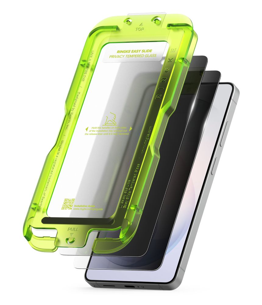 Kaljeno staklo Ringke Easy Slide (2 kom) za Samsung Galaxy S26 Ultra Privacy