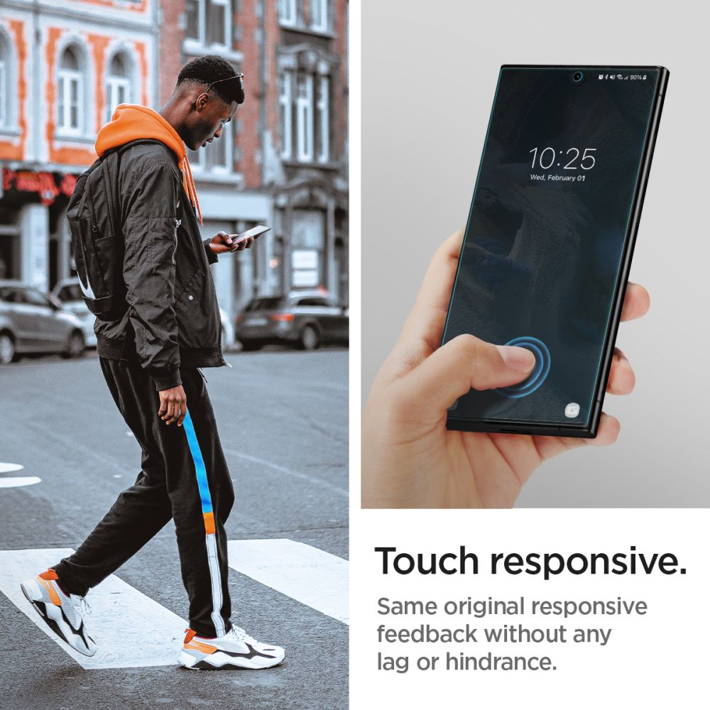 Spigen – Neo Flex (2 kom) za Samsung Galaxy S23 Ultra – prozirna