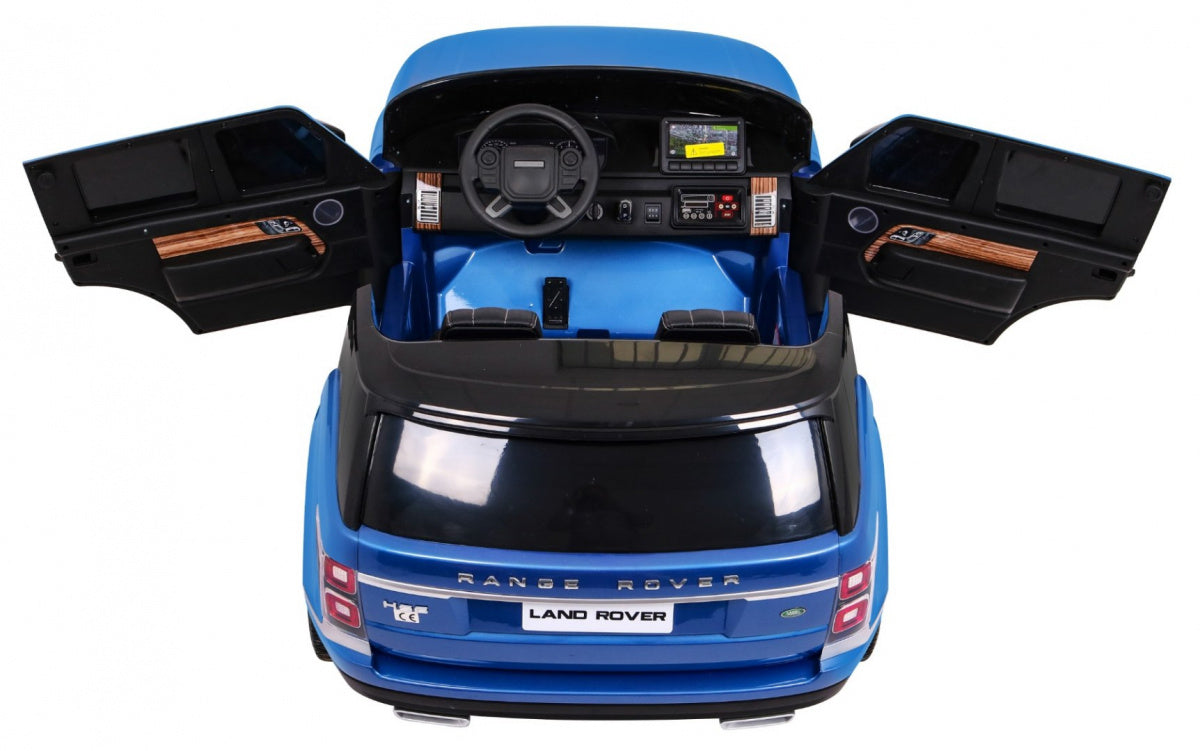 Licencirani auto na akumulator Range Rover HSE 4x4 - dvosjed - plavi/lakirani