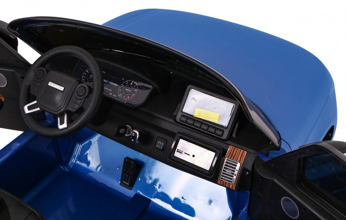 Licencirani auto na akumulator Range Rover HSE 4x4 - dvosjed - plavi/lakirani