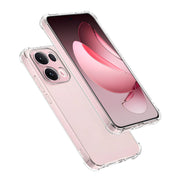 Silikonska futrola s ojačanim rubovima za Oppo Reno13 Pro - Prozirna KP36925