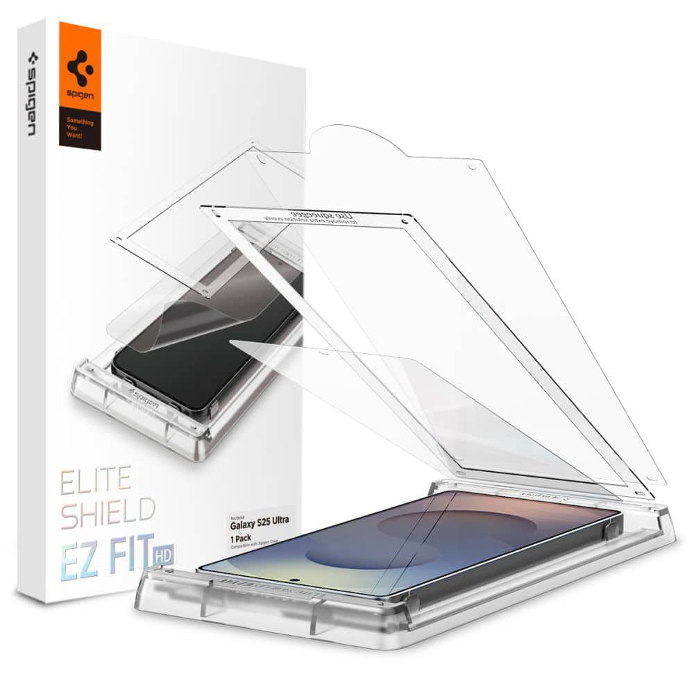 Spigen - Elite Shield EZ Fit HD zaštitna folija za Samsung Galaxy S25 Ultra AGL09083