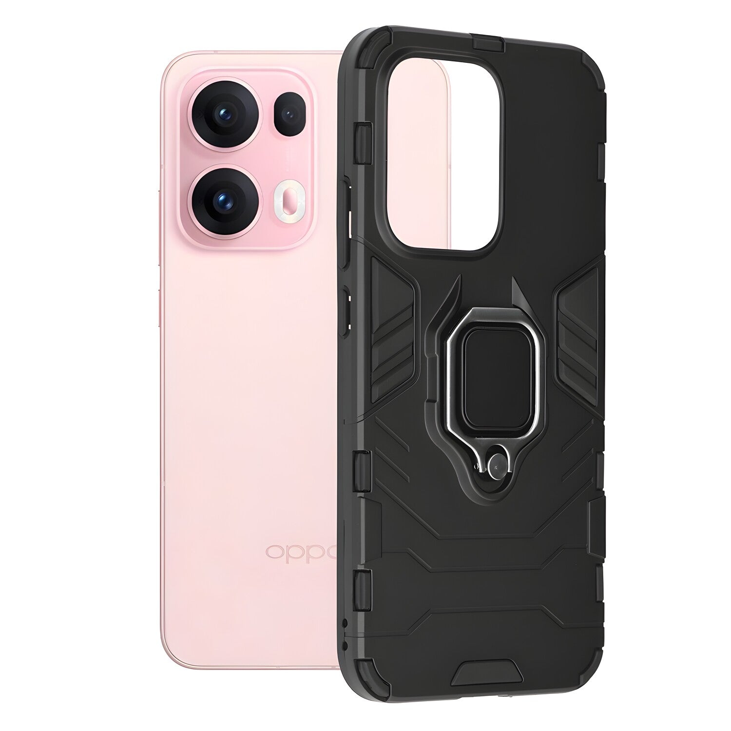Futrola Hybrid Armor Kickstand za Oppo Reno13 - Crna KP36936