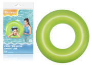 Obruč za plivanje na napuhavanje zeleni 76 cm Bestway 36024