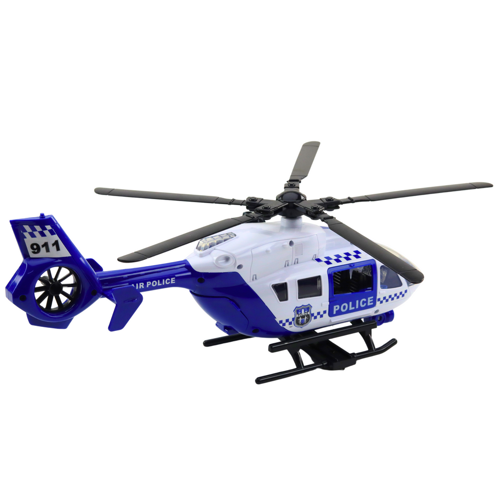 Policijski helikopter za igru  Hook sa zvučnim i svjetlosnim efektima 1:14 - bijelo/plavi