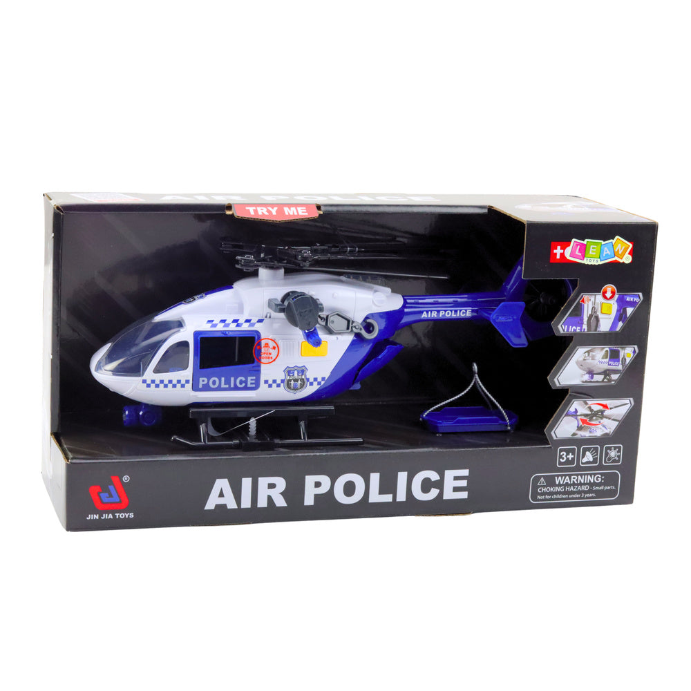 Policijski helikopter za igru  Hook sa zvučnim i svjetlosnim efektima 1:14 - bijelo/plavi