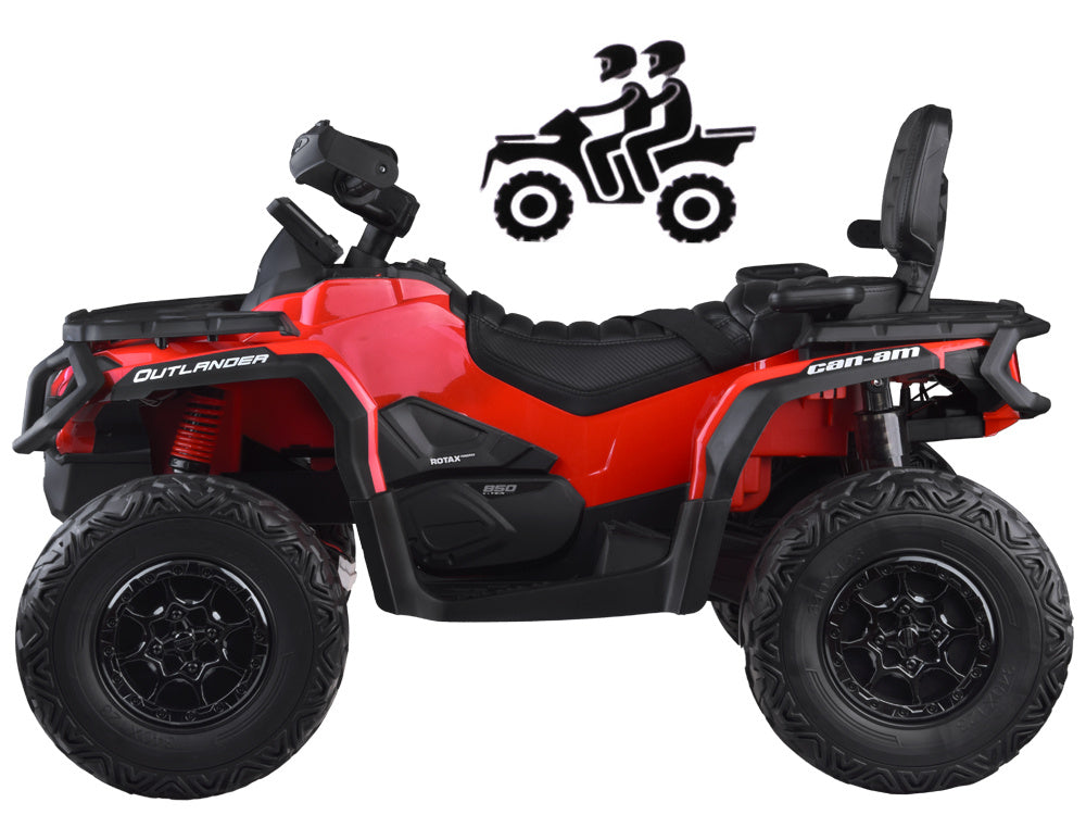 Quad Can-am Outlander 4×4 dvosjed crveni