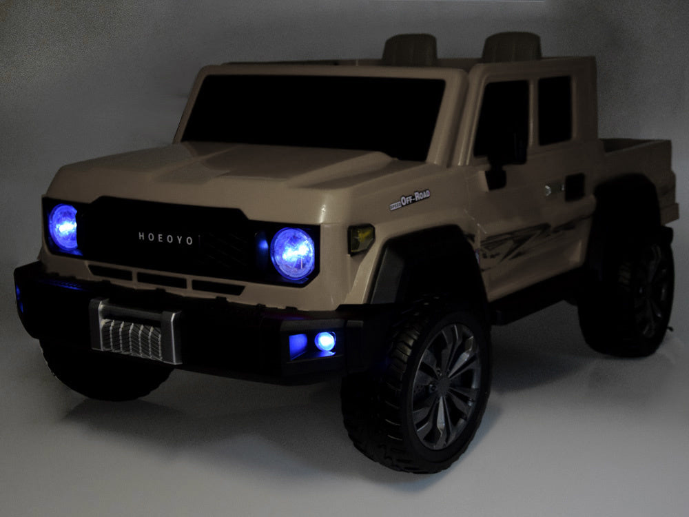 Pick up AKU auto dvosjed beige