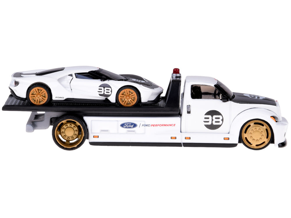 Maisto Flatbed & Ford GT Heritage 2021