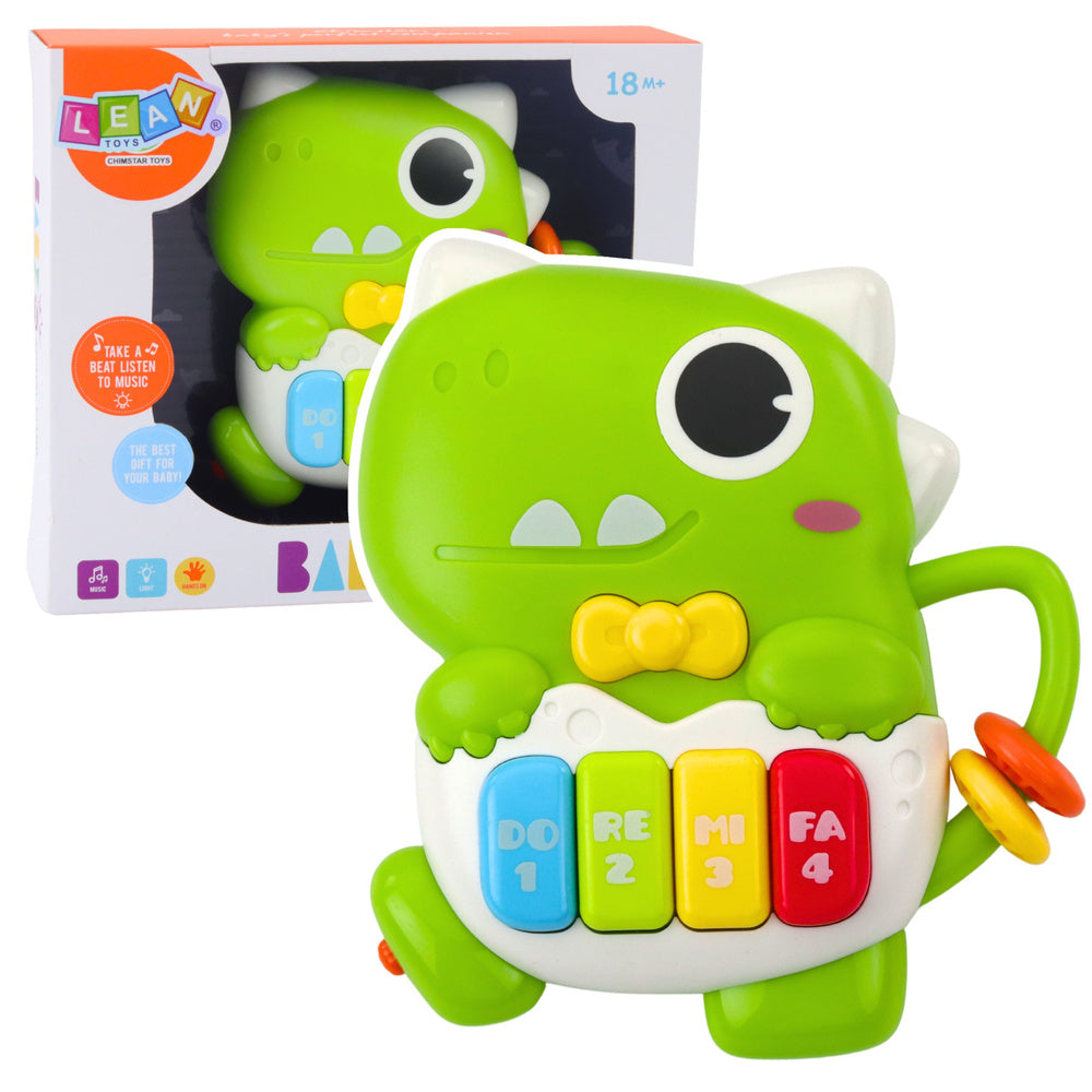 Interaktivni mini piano sa 4 tipke - dinosaur