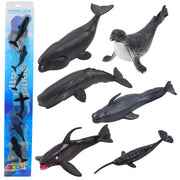 Set figura morskih sisavaca 6-8cm - 6 elemenata