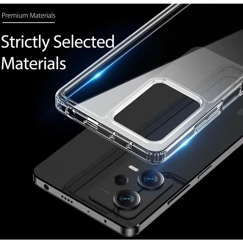 DUX DUCIS Clin - prozirna čvrsta maska za Redmi Note 12 Pro 5G