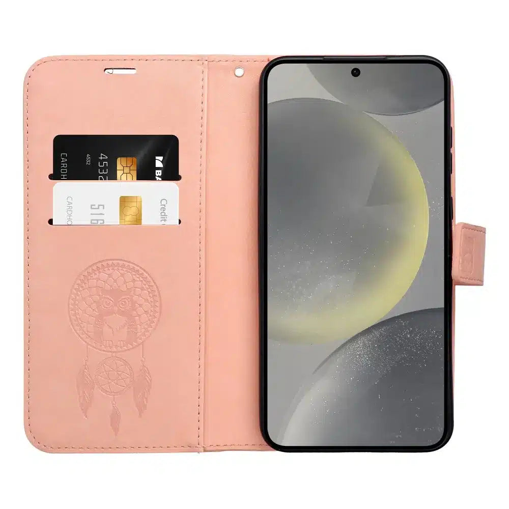 MEZZO Book case preklopna torbica za SAMSUNG GALAXY A25 5G dream catcher peach fuzz