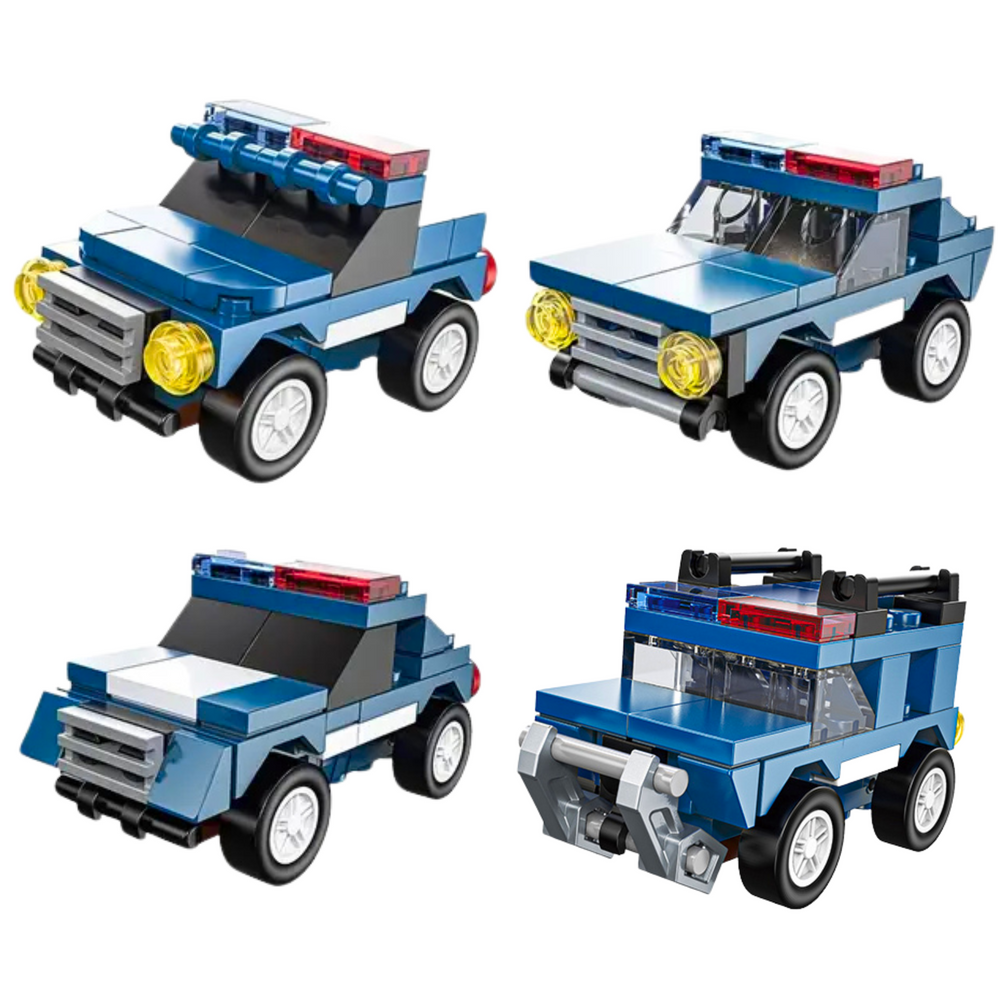 Policijski auto za sastavljanje s frikcijskim pogonom - biramo nasumično