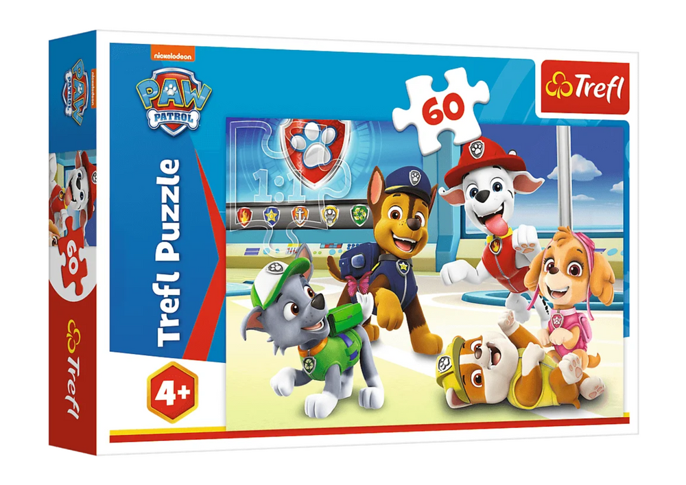 Puzzle 60 pcs. In the World of Puppies Paw Patrol Trefl 17392