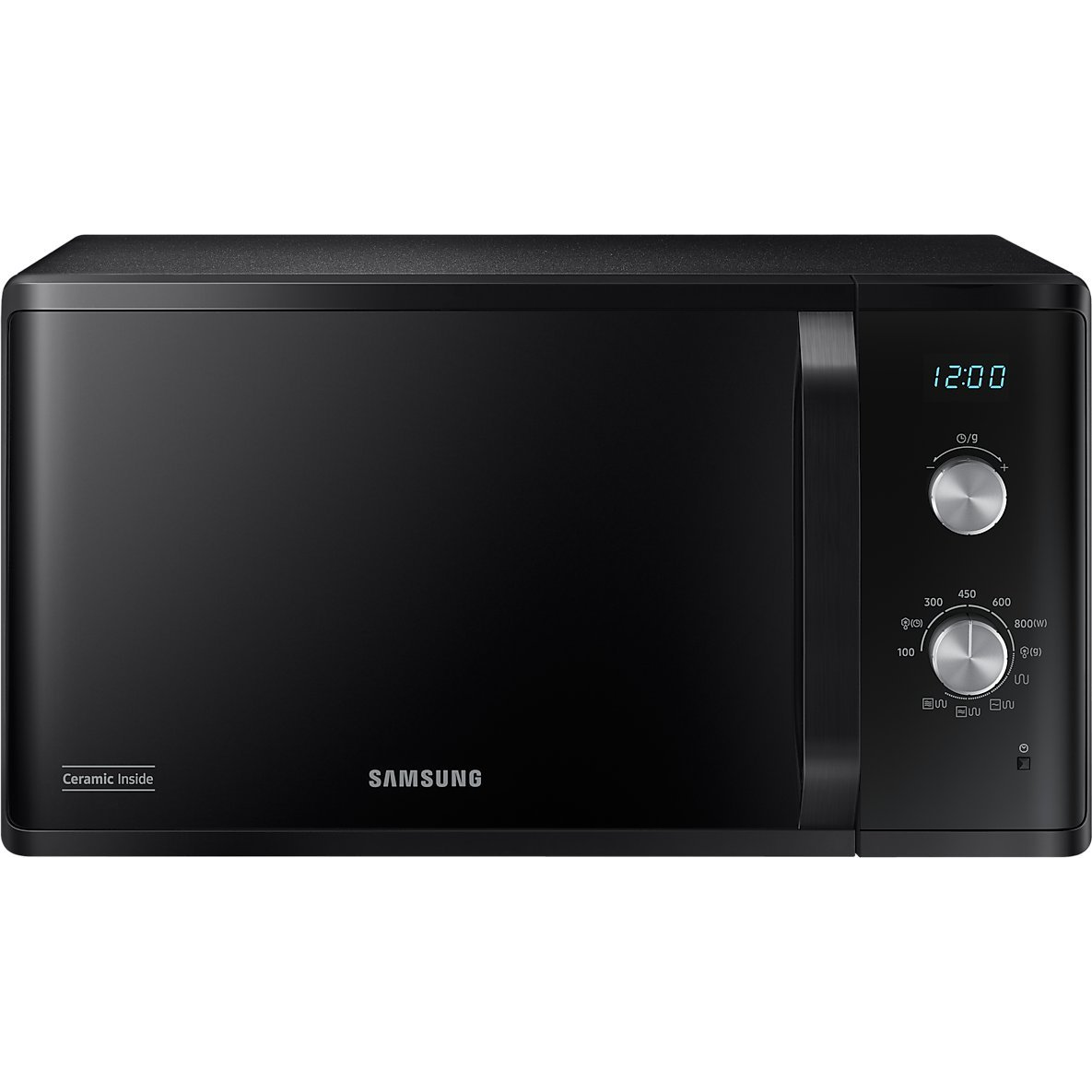 Samsung MG23K3614AK/BA mikrovalna pećnica Crno Samo mikrovalne Radna ploča 23 L 1250 W