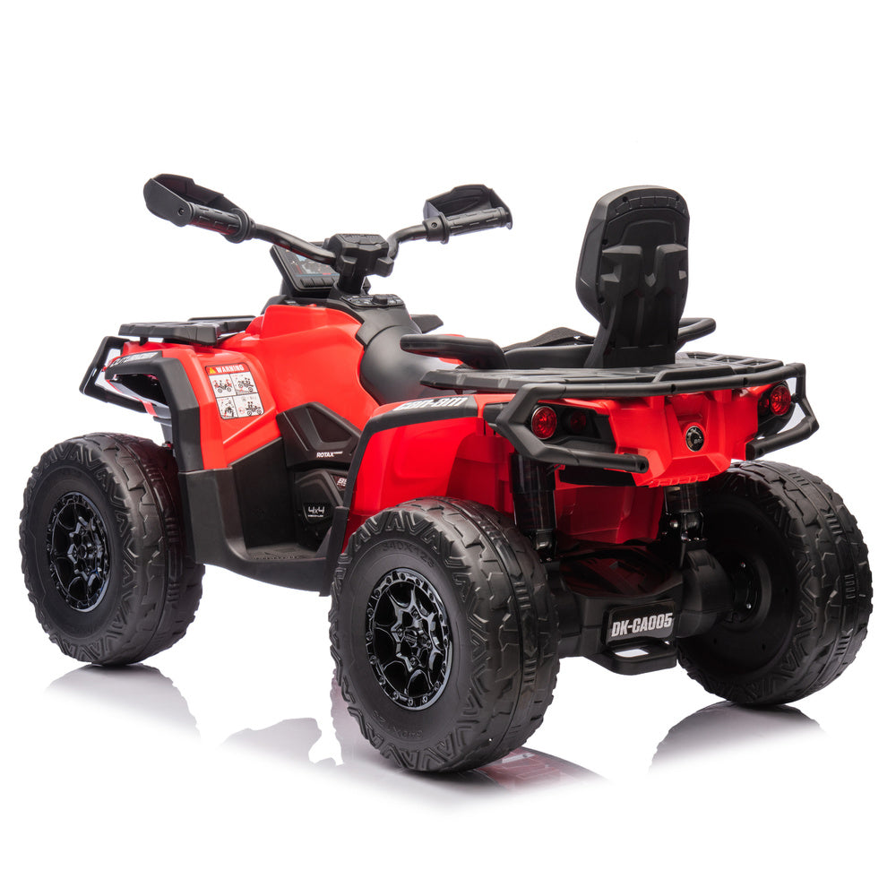 Quad na akumulator Can Am Outlander 4x4 DK-CA005 - dvosjed - crveni