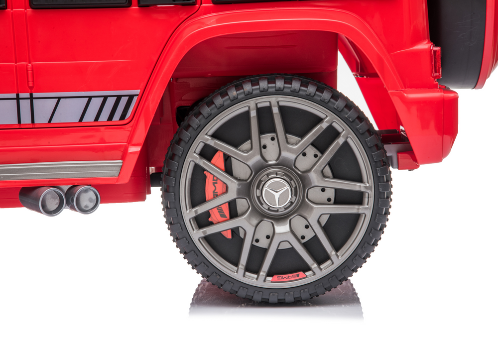Licencirani auto na akumulator Mercedes G63 AMG - crveni