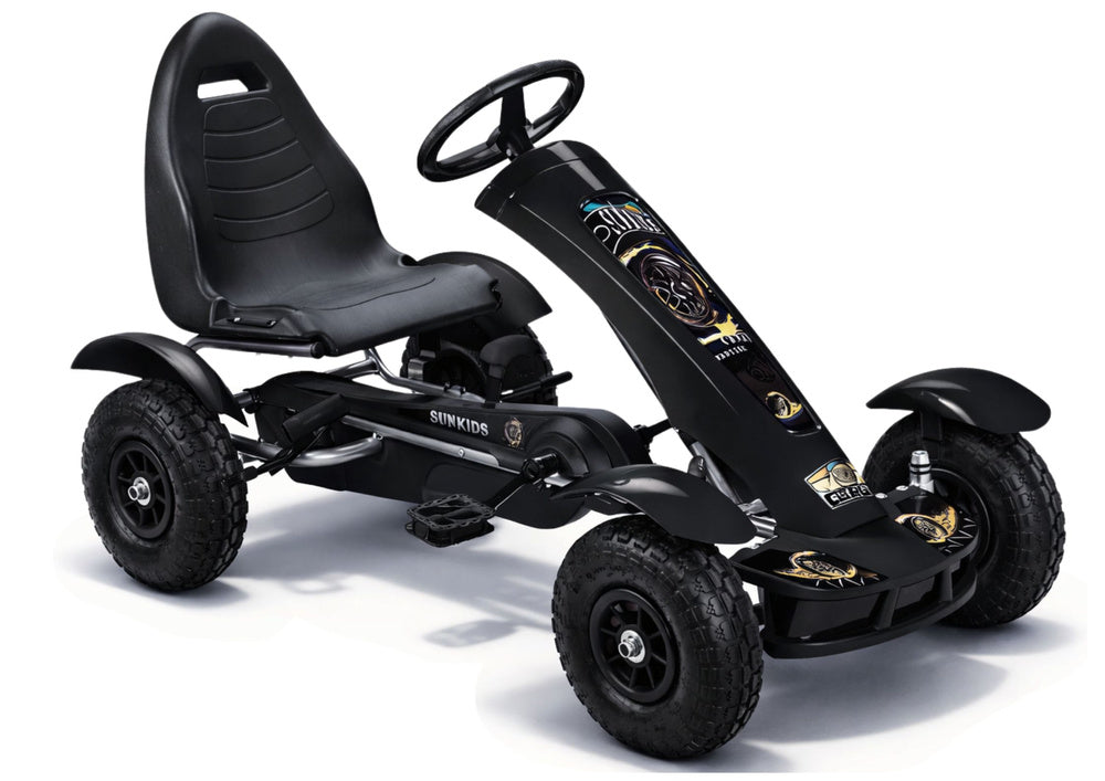 Gokart Na Pedały F618 Czarny
