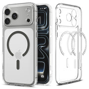 Spigen - Ultra Hybrid MagSafe maska za iPhone 17 Pro Max ACS10283 - Prozirna/Grafit