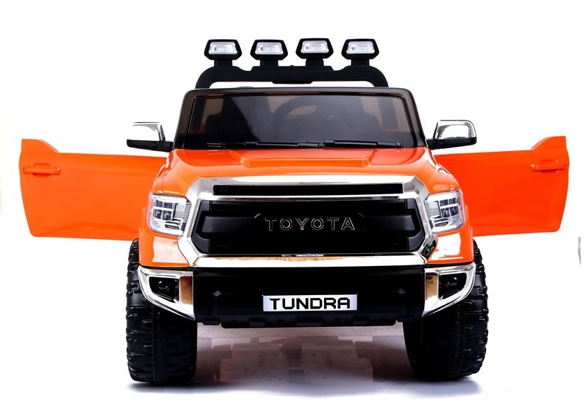 Licencirani auto na akumulator Toyota Tundra - dvosjed - narančasta