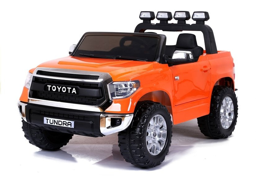 Licencirani auto na akumulator Toyota Tundra - dvosjed - narančasta