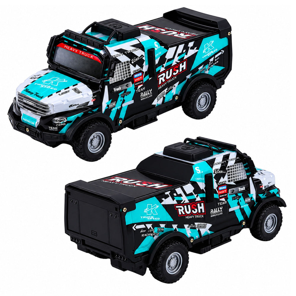 Off-road Vehicle With Friction Drive Illuminated Body Sounds
