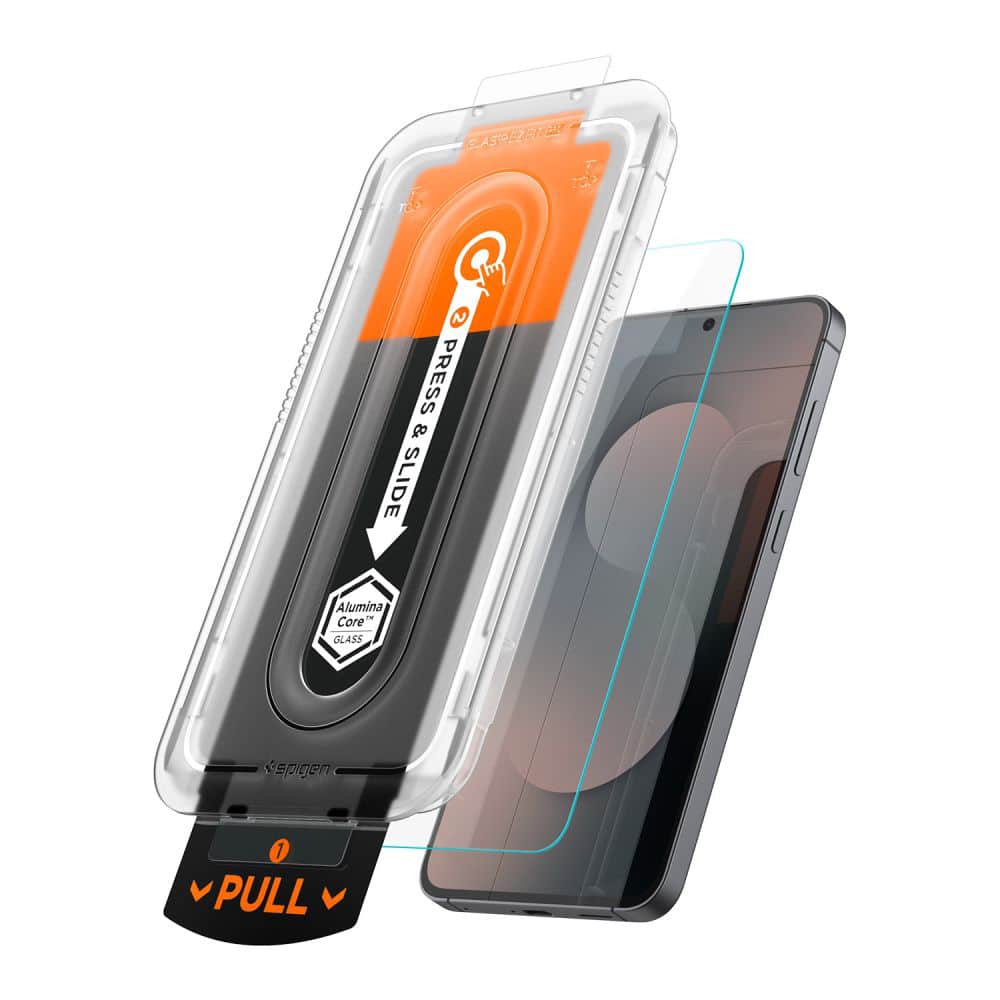 Spigen - (2 kom.) Glas.tR EZ-FIT Pro HD (AGL10202) kaljeno staklo za Samsung Galaxy S25 FE - clear
