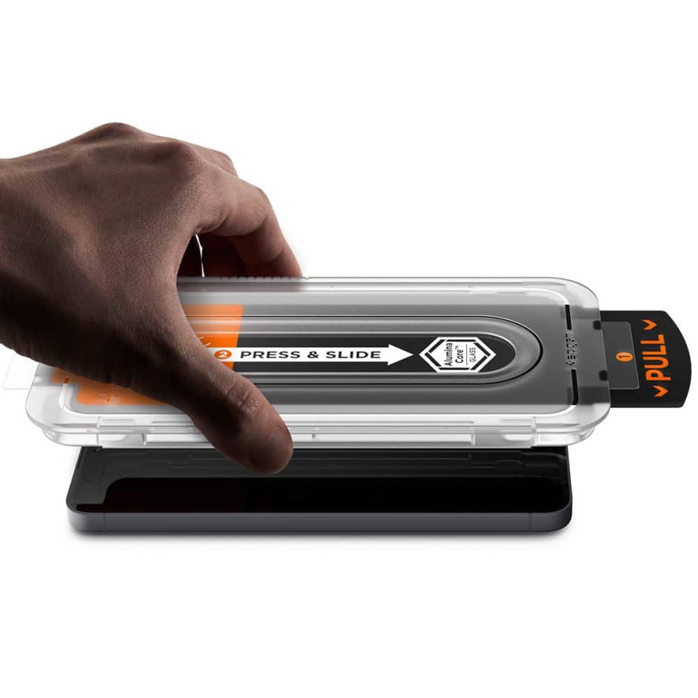 Spigen - (2 kom.) Glas.tR EZ-FIT Pro HD (AGL10202) kaljeno staklo za Samsung Galaxy S25 FE - clear