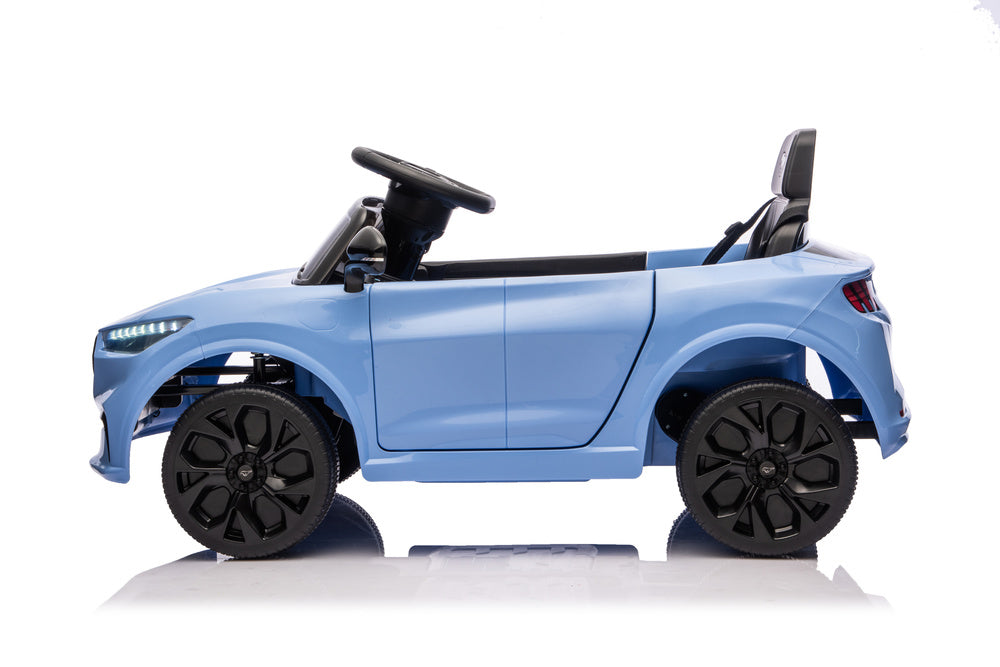 Licencirani auto na akumulator Ford Mustang Mach-E Blue 24V - svijetlo plavi